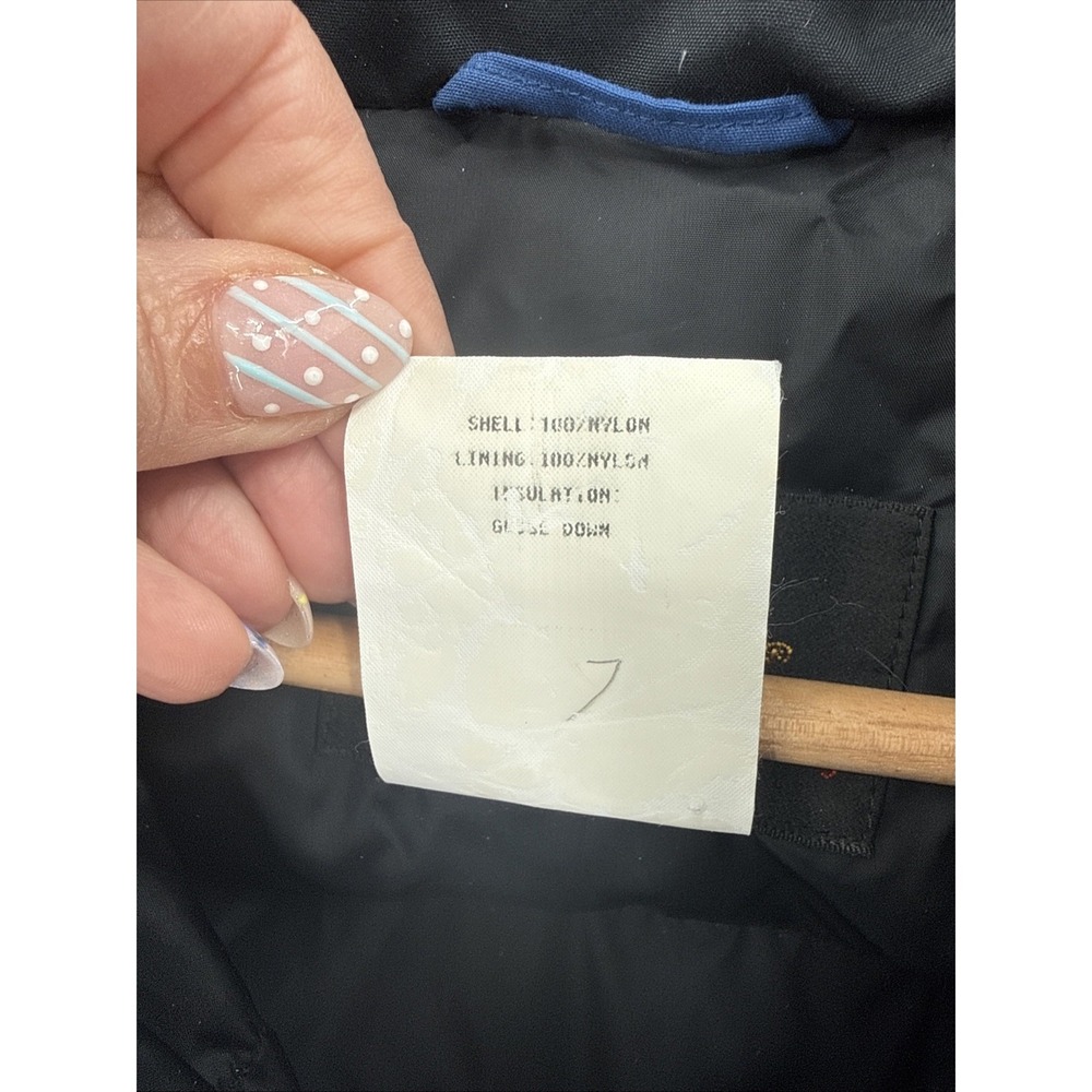 Vintage REI Womens Navy Blue Goose Down Puffer Vest Size Small Retro Gorpcore - Picture 9 of 13